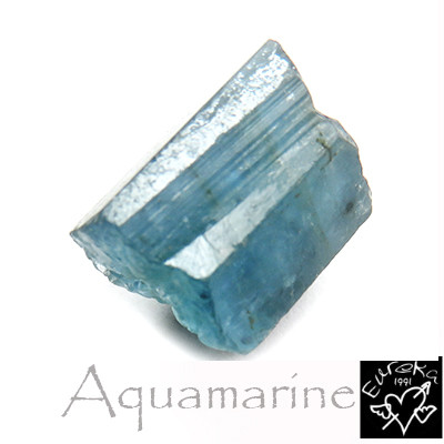 アクアマリン 原石 結晶 9ct ルース 天然石  3月 誕生石 trg198