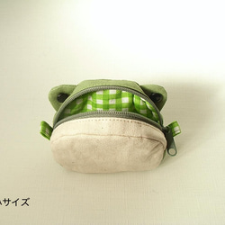 青蛙娃娃袋（大、中、小套裝）【淺綠】 第15張的照片