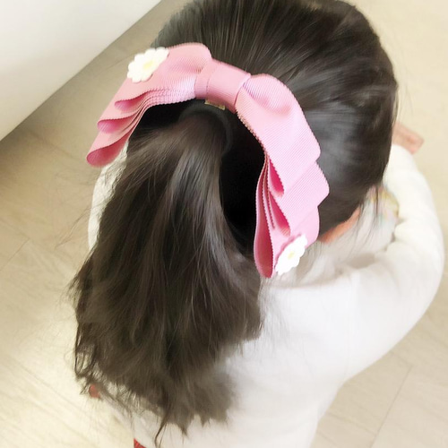 デイジー 足長リボン ヘアゴム ヘアゴム D☆Lilly 通販 13455273