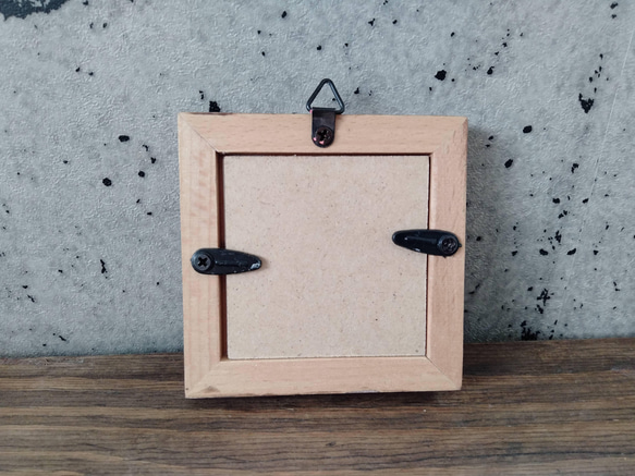 シーグラス　アート　vol.06　ミニ額　桜の木　桜の花びら　花　春　イラスト　進級祝い　入園祝い　入学祝い　就職祝い 4枚目の画像