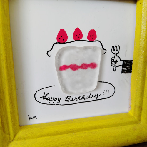 くっきー♡オーダー　シーグラスアート シーグラスアート 秋 まるっと3か月 S-182 - メルカリ