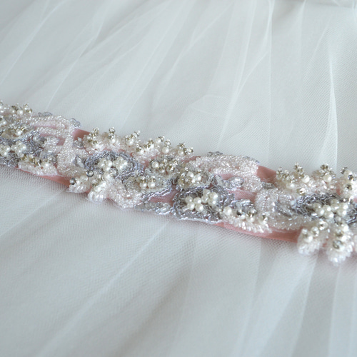 ラメ糸煌めく キラキラ サッシュベルト リボン W55〜75cm J70903 ラメ糸煌めく キラキラ サッシュベルト リボン W55〜75cm J70903 ラメ