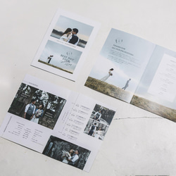 結婚式 | プロフィールブック・料理メニュー 表【 Book 】 1枚目の画像