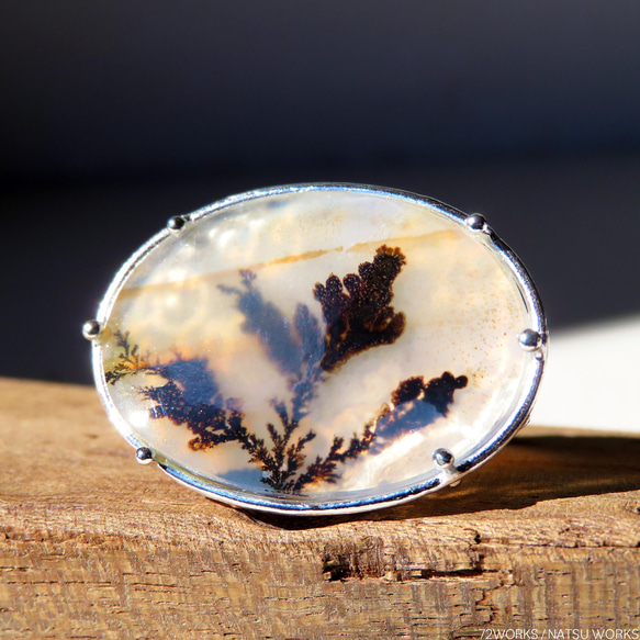 デンドリティック アゲート リング / Dendritic Agate Ring 1枚目の画像