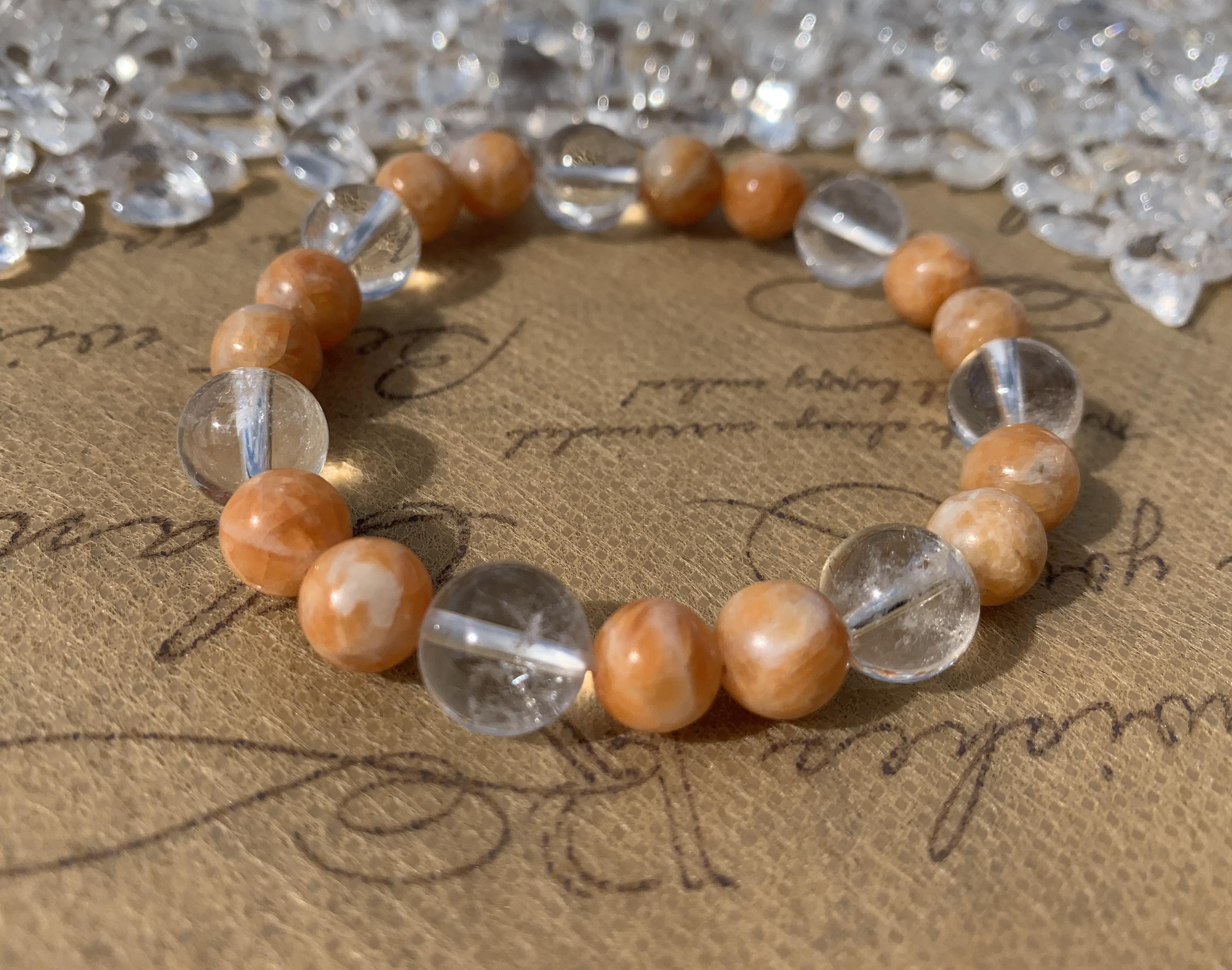 『　今、限界を超えたいあなたに　』ブレスレット　天然石　16㎝