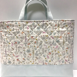 リバティプリント使用♪セオ♪キルティング♪レッスンバッグ♪入園入学