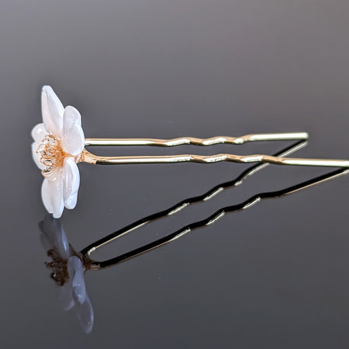 受注制作】Everpink Sakura. 本物のお花 厳選花で仕上げる桜の髪
