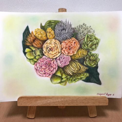 花の鉛筆画A4サイズ 花の鉛筆画A4サイズ