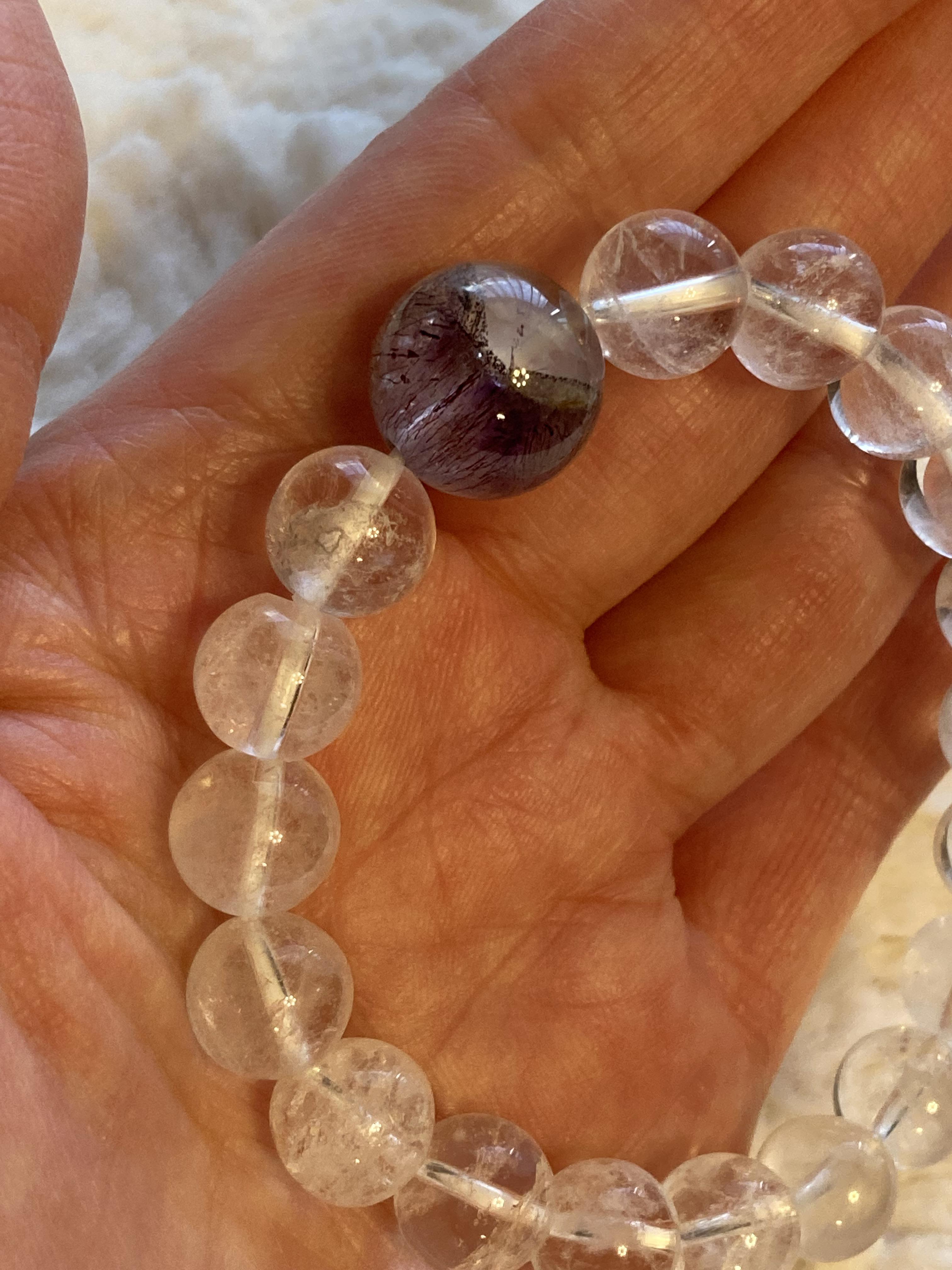 いいスタイル ☯️浄化とパワーチャージマニカランブレスレット アクセサリー
