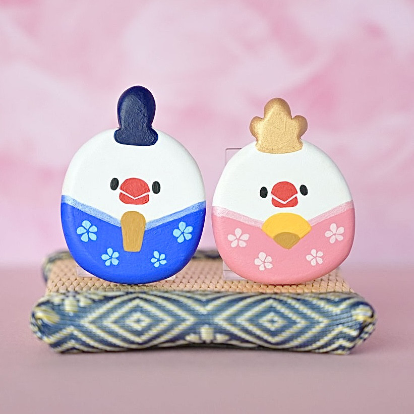 アマビエ♡仲良しひよこ