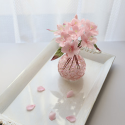 桜の花 インテリア アートフラワー ミニ花瓶付き プチギフト 卒業 入学 お祝い 母の日 　 4枚目の画像