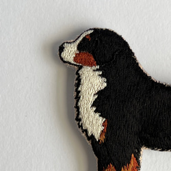 バーニーズマウンテンドッグ刺繍❤︎ブローチ 1枚目の画像