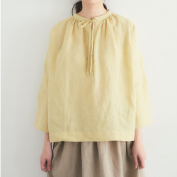 東炊きコットンビエラ・クラシック・ワンピース／カーマイン