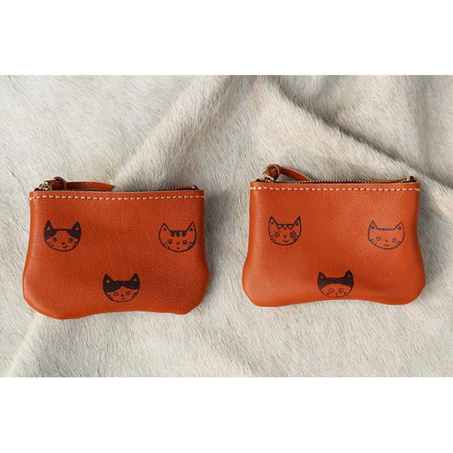 【ねこさま専用】ピンクレザー コインケース コインケース キーホルダー 通販 小銭入れ 革 レザー ファスナー