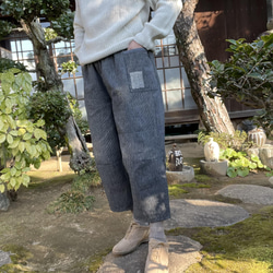 着物リメイクバルーンドレスパンツセット 着物リメイク】バルーンパンツの残り生地をセットアップにしてみ