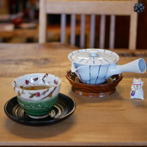 国産天然 欅の木使用*マルチ小皿*急須台*漆塗*香川漆器 小皿 JAPAN