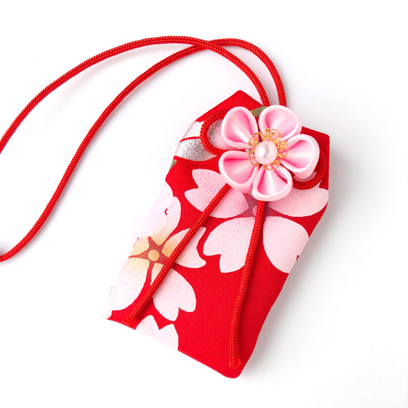 （桜花見）元巫女が作る花のお守り袋 6枚目の画像
