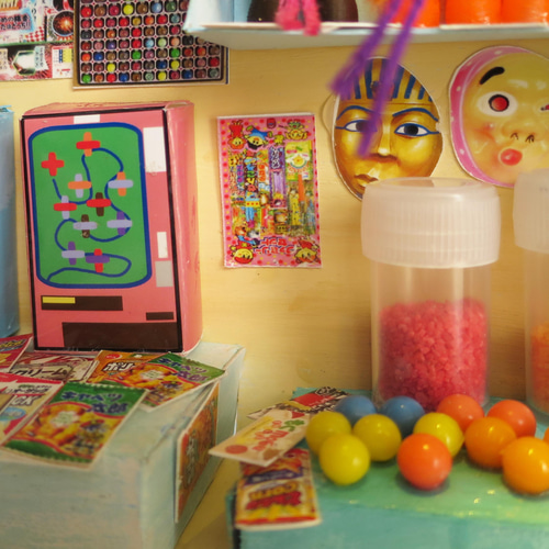 駄菓子屋/ミニチュア/ジオラマ ミニチュアファクトリー株式会社 | 29 フィギュア展示用背景