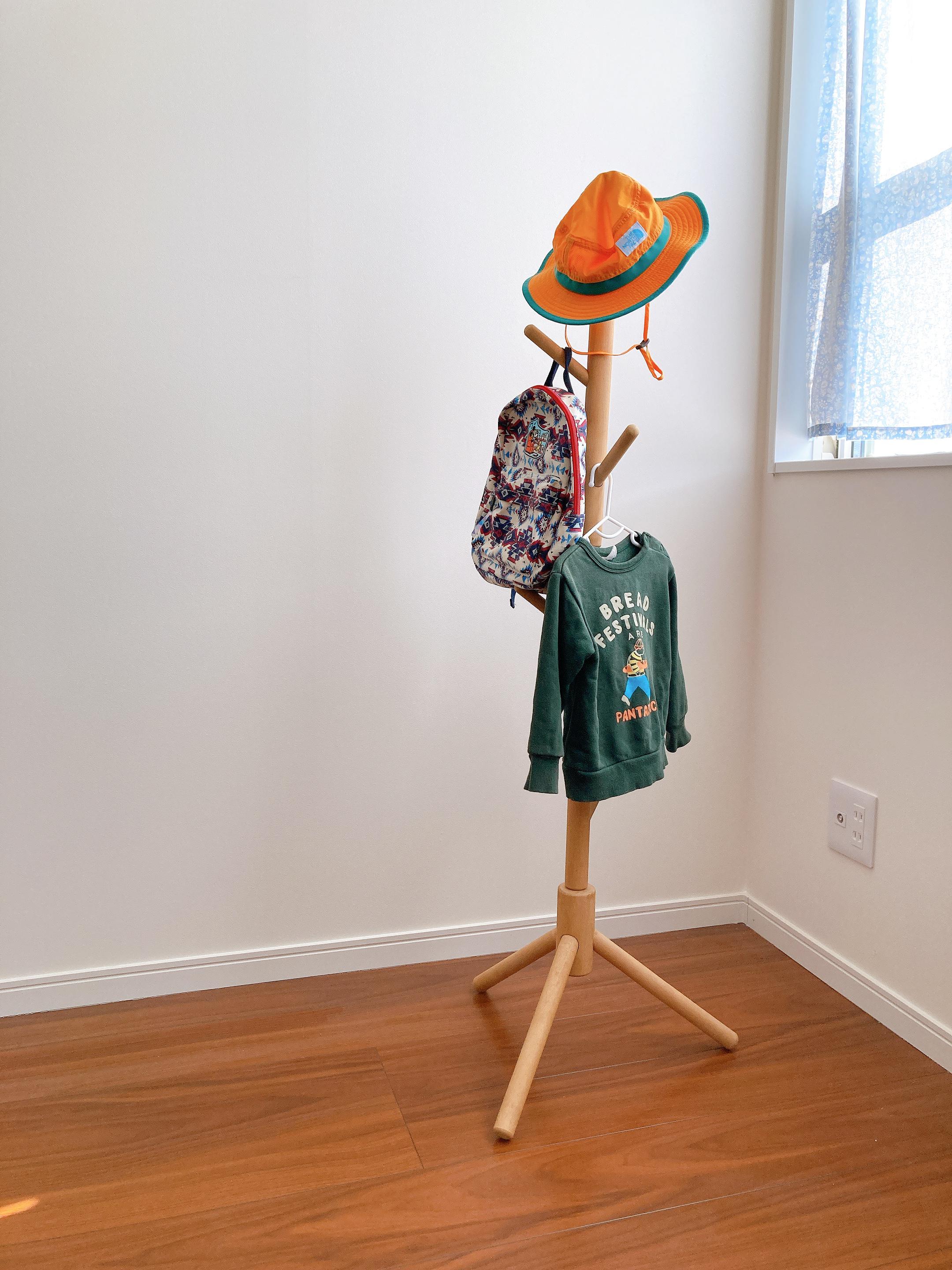 キッズ　ハンガーラック　スタンド型