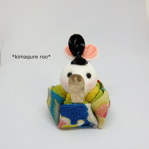 つまみ細工 おひなさまシリーズ うさぎ 桃の節句 初節句