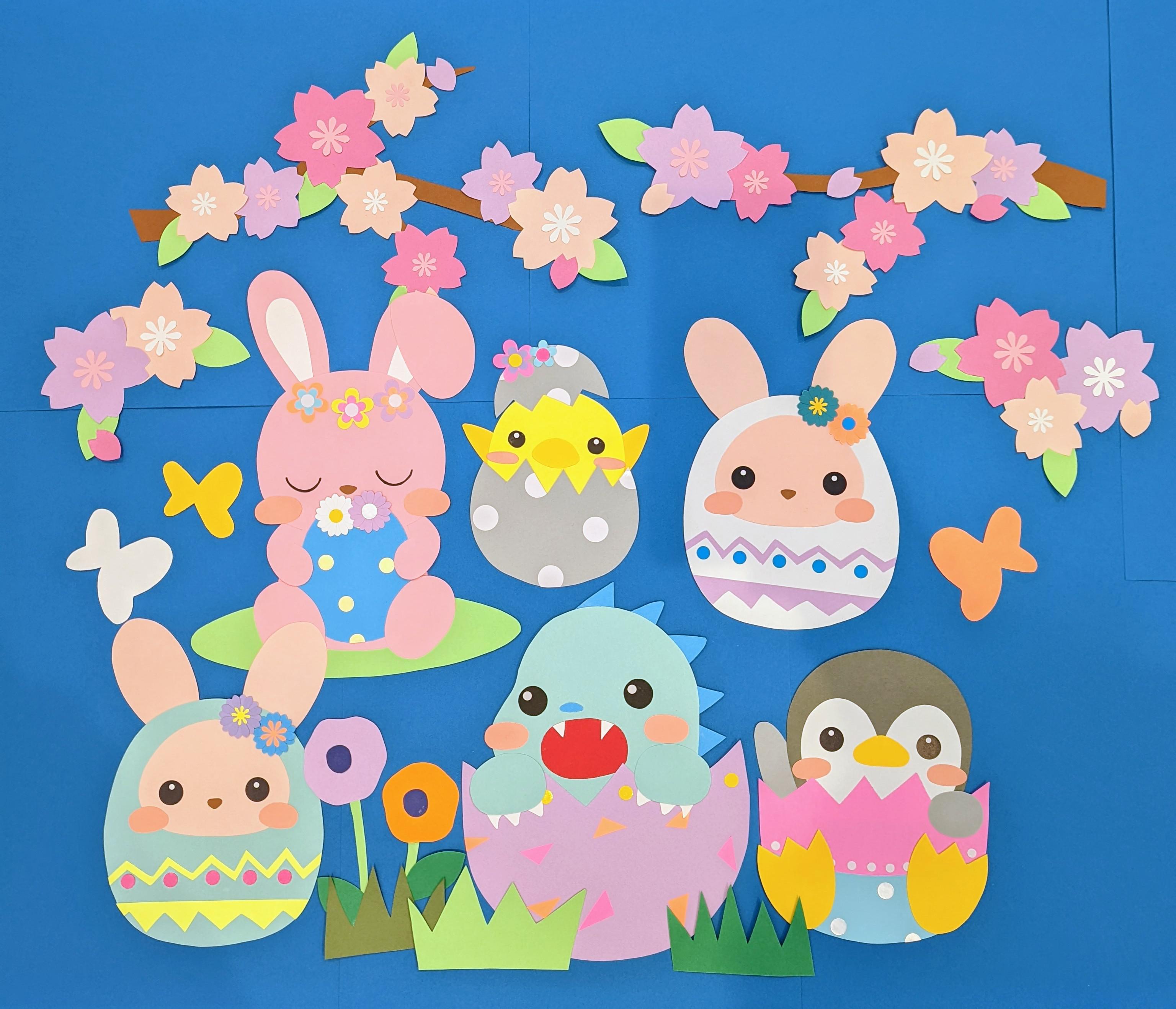 春壁面☆4月☆イースターエッグ おもちゃ・人形 e--na17.. 通販