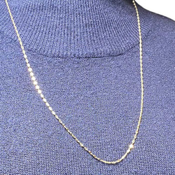 【14K GOLD FILLED】3WAYめがねチェーン マスクスチェーン 60cmネックレス ST3 4枚目の画像