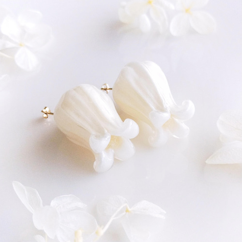 kazuu様 ご確認下さい。イヤリング 本物花 e5aae73e6fd7513041c7af7ba95441