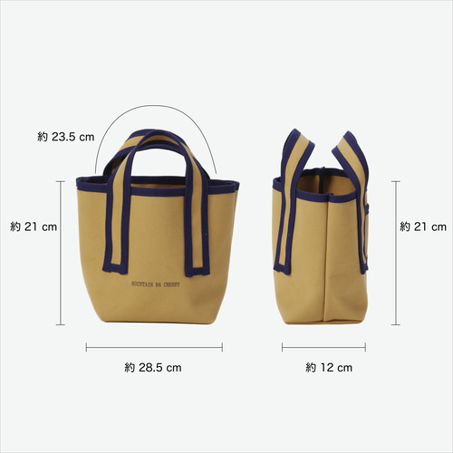メッシュトートバッグ ベージュ×ネイビー セール】 メッシュトートバッグ （トートバッグ）｜23区