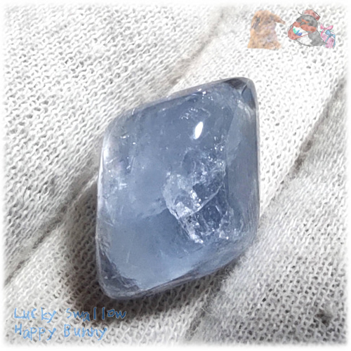 ◇ 珍しい マダガスカル産 セレスタイト ルース 天青石 celestite No