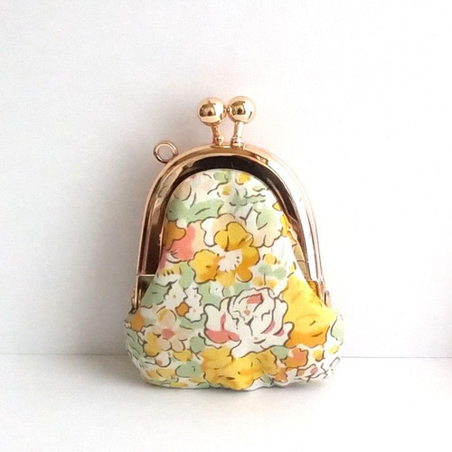 リバティ♪豆姫♪小さながま口財布,小銭入れ,がまぐちポーチ,コイン  