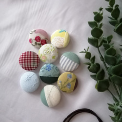 A-460  パッチワークのヘアゴム d4957a2152c12b78e38b67be126bcd