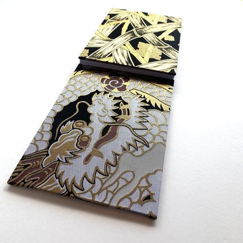 冊数限定】金襴織物御朱印帳 見開き御朱印帳 B5サイズ 18x26 #3
