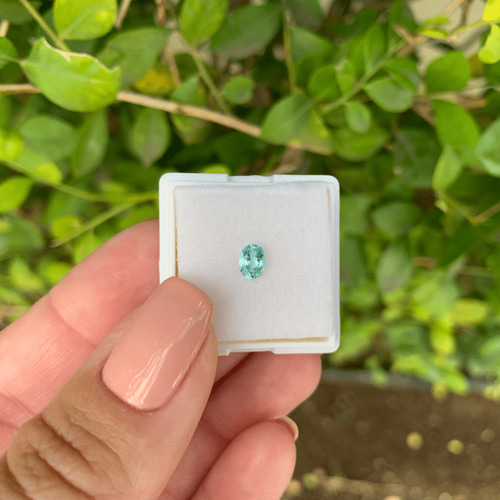 天然パライバ トルマリン　ルース　0.41ct 天然パライバ トルマリンルース0.41ct