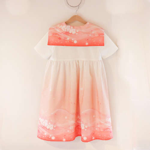 桜グラデーションセーラーワンピース 子供服 Areu 通販 13464865
