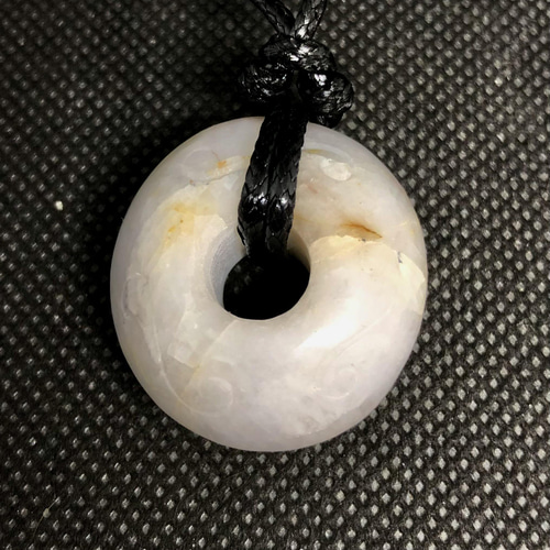 古玉白玉竹の子ペンダント 古玉白玉竹の子ペンダント