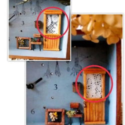 リニューアル✨静かな時が流れる置き時計️　インテリア雑貨・カフェ・スワッグ・大切な時間・木箱・木製・プレゼント・シャビー 5枚目の画像