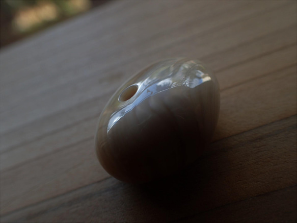 沖繩頭巾貝珠變形卵石型大G 第8張的照片