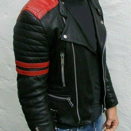 ❤【ヴィンテージ】✨美品　ライダースジャケット　山羊(アルパカ)革　黒　77　L glamb 革ジャン ライダース Calf Leather Riders Jacket