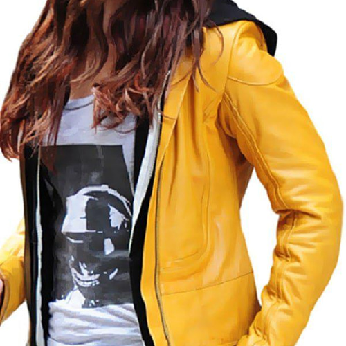 袖ファスナー付き羊革ライダージャケット Sheep Leather Jacket with