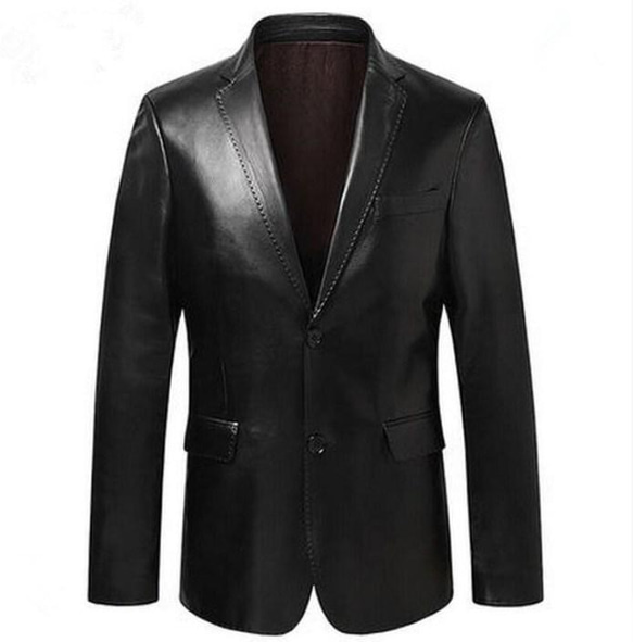 羊革手縫いフォーマルジャケット・ブレザーSheep Leather HandStitched Blazer/Jacket 3枚目の画像