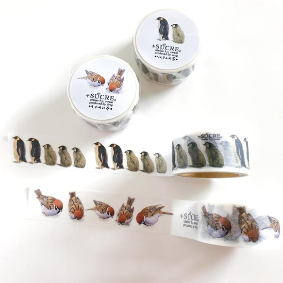 マスキングテープ　ぺんぎんの巻 2枚目の画像