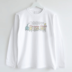 長袖Tシャツ（BIRD TRAIN / オカメインコ） 2枚目の画像