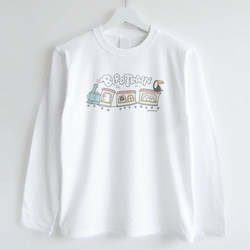 長袖Tシャツ（BIRD TRAIN / いろいろな鳥さん） 2枚目の画像