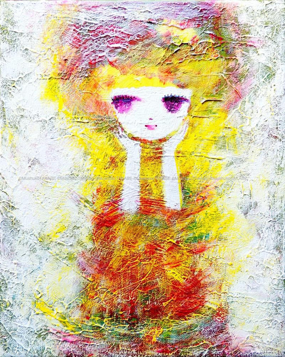 [like a lemmon] #原画 #アート #絵画 #ゆっくり #女の子 #肖像画 2枚目の画像