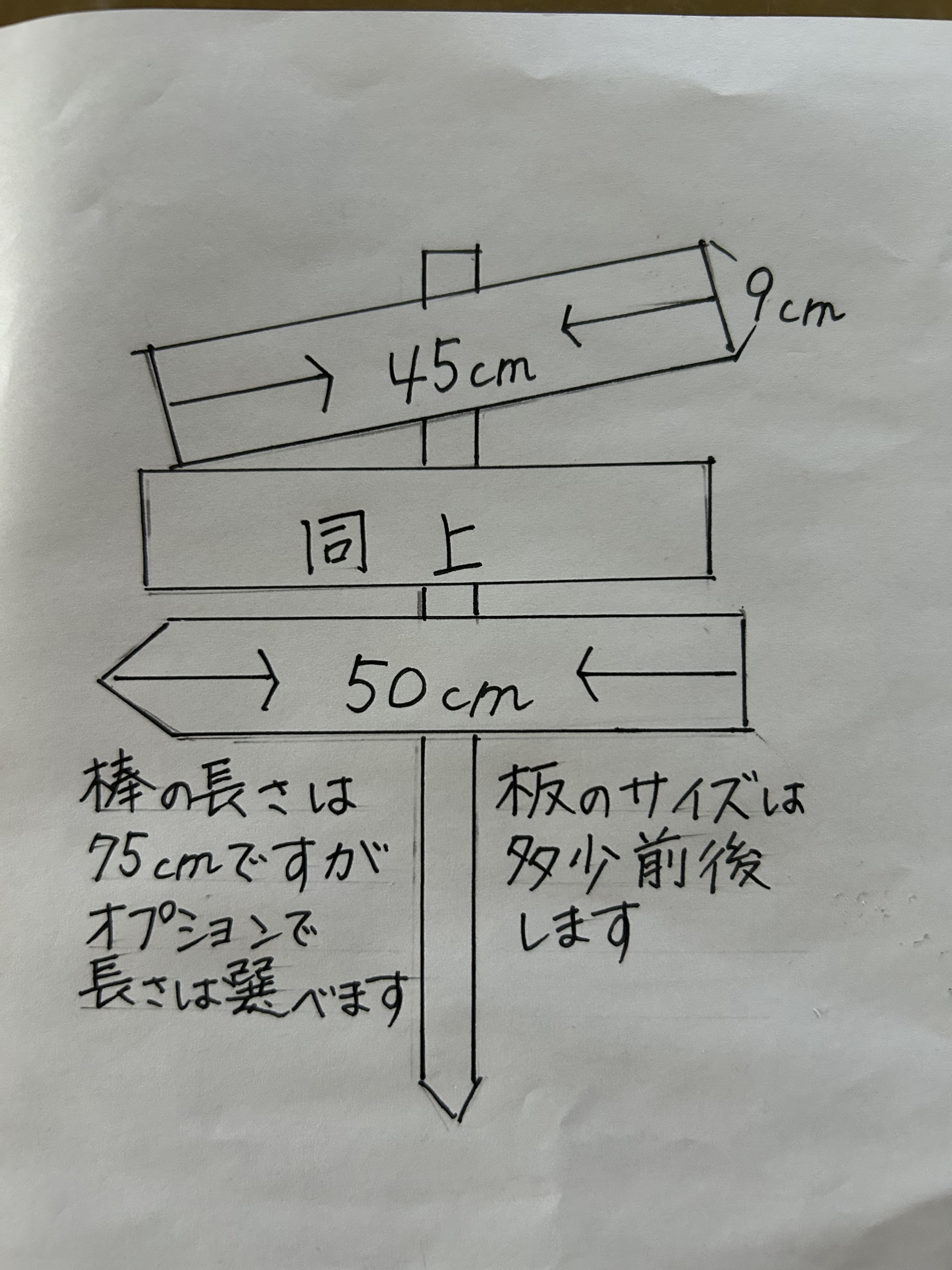 ガーデンプレート男前Part2☆ 表札 . 看板