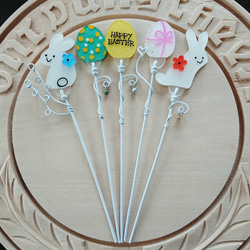 ワイヤークラフト ガーデンピックセット その他インテリア雑貨 ccc