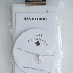 [433 Studio] 925 silver WISHBONE - 頸鏈 第3張的照片