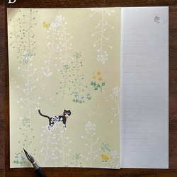 なずなねこ 〜野花と猫のレターセット〜 5枚目の画像