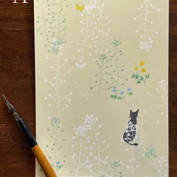 なずなねこ 〜野花と猫のレターセット〜 2枚目の画像