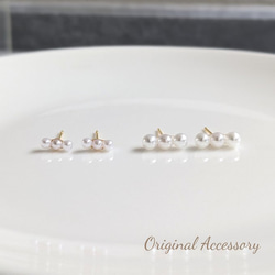 No.626-E 春イメージ☆細長☆レジン☆ピアス・イヤリング ピアス